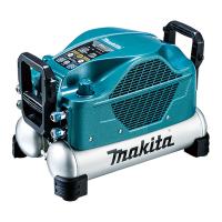 マキタ Makita エアコンプレッサ タンク容量11L 一般圧専用(4口) タンク内最高圧力46気圧 50/60Hz共用 AC500XLN | カネマサかなものe-shop