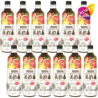 (セール中)美酢 ミチョ グレープフルーツ味 900ml 12本 箱売り 1BOX