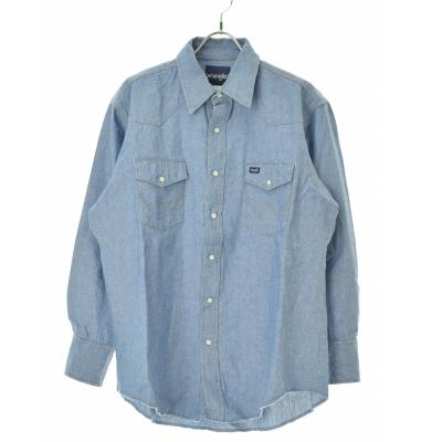 ハ*ー様 80’s Wrangler シャンブレーシャツ Lサイズ 16-34 80's Wrangler シャンブレーシャツ Lサイズ 16-34 - メルカリ