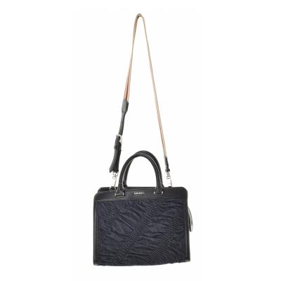 DIESEL ディーゼル　バック　デニムハンドバック　ブラック DIESEL ディーゼル デニムバッグ ハンドバッグ - メルカリ