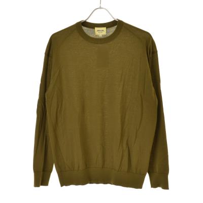 Morris & Sons」 長袖ニット 3 ネイビー メンズ モリスアンドサンズ 