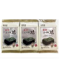 ヒョソン お弁当用 海苔(9切Х10枚Х3パック)/韓国 海苔/味付 海苔 | 韓国市場