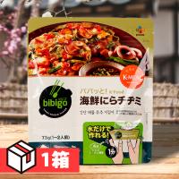 [bibigo]パパッとK-Food 海鮮にらチヂミ73g /1〜2人前 1箱（12袋×350円）レトルト ビビゴ 簡単調理 チヂミ 韓国食材 韓国食品 | 韓国市場