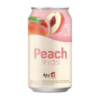 [麹醇堂] ピーチマッコリ 350ml (缶) Alc.3％ 米マッコリもも味/韓国マッコリ | 韓国市場