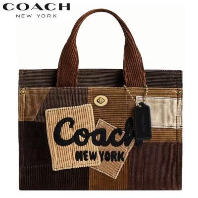 美品✴︎COACH/コーチ/パッチワークレザートートバッグ/ハンドバッグ/肩掛け可 コーチ ハンドバッグ レディース カーゴ 26 トート パッチワーク