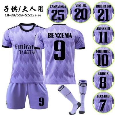 【新品未使用】レアルマドリード　カリムベンゼマ21-22 3rdユニフォーム adidas レアルマドリード 21/22 ユニフォーム ホーム 半袖