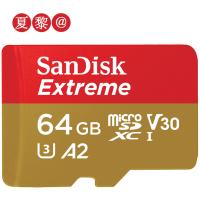 64GB microSDXCカード マイクロSD SanDisk サンディスク Extreme UHS-I A2 U3 V30 R:170MB/s W:80MB/s SDSQXAH-064G 海外パッケージ品 父の日 | 多多