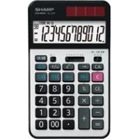 【新品】 シャープ EL-G37 学校用電卓 12桁 早打ち機能（2キーロールオーバー） | かりん商店