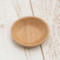プレート 8cm 豆皿 木製 皿 食器 洋食器 天然木 ビーチ （ ミニ 