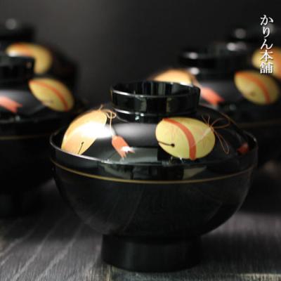 【美品箱付き】平富士型椀 5セット 曲げわっぱ弁当箱の漆器かりん本舗 - フタ付きお椀、汁椀｜Yahoo