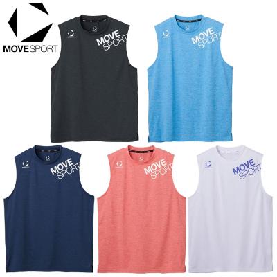 MOVE SPORT ピンクノースリーブシャツ Lサイズ MOVE SPORT ピンクノースリーブシャツ Lサイズ