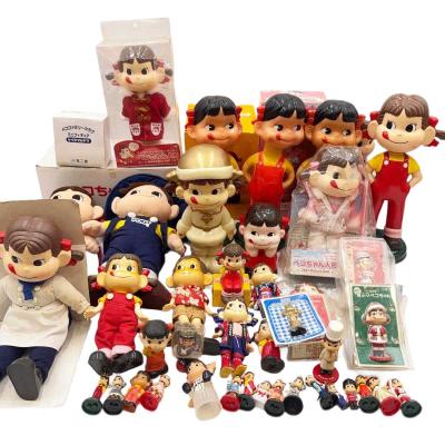 中古】[大量セット] ペコちゃん レトロ ビンテージ フィギュア 首振り 