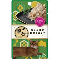 懐石レトルトまぐろ白身貝柱魚介ゼリー（ＫＰ3） 40ｇ ペットライン キャットフード | カウフルYahoo!店