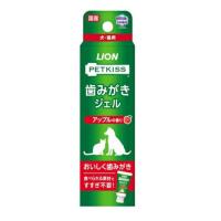 ＰＥＴＫＩＳＳ　歯みがきジェル　アップルの香り40ｇ ライオン ペット ペットグッズ お手入れ ケア デンタルケア 歯磨き粉 | カウフルYahoo!店