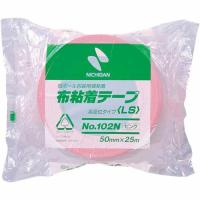 ニチバン 布粘着カラーテープ　５０ｍｍ×２５ｍ　ピンク | カウモール