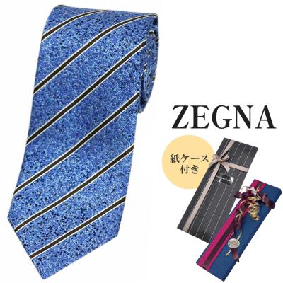 新品　エルメネジルドゼニア　ネクタイ　ネイビー　光沢　肉厚　タグ付 楽天市場】ゼニア ネクタイ Ermenegildo Zegna EZB2 ブルー/ブラック