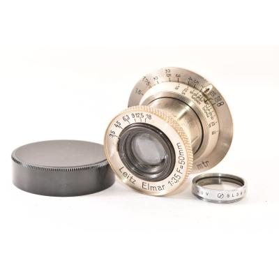 LEICA ライカ Leitz Elmar 50mm F3.5 L39 Leicaマウント ニッケル