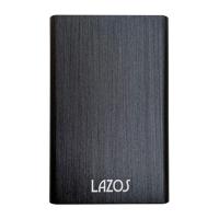 HDDケース/SSDケース 2.5インチ アルミニウム合金 最大4TB 最大6Gbps LAZOS L-HC-B/7483 | カワネット