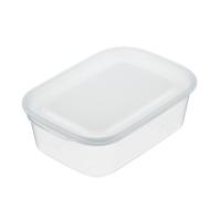保存容器 楽ちんパック 角型 容量850ｍｌ クリアーホワイト (100円ショップ 100円均一 100均一 100均) | 100円雑貨&日用品卸-BABABA
