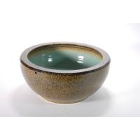 金ソバSA-4水鉢 16号 （信楽焼・陶器・水鉢・メダカ鉢・めだか鉢 