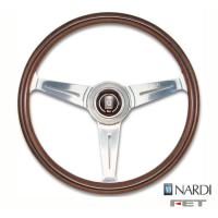 [ FET NARDI CLASSIC WOOD 36φ ] 360mm ウッド＆ポリッシュスポーク　品番： N120 (FET 正規品 ナルディ クラシック ウッド) | KAZOON