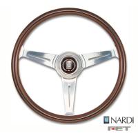 [ FET NARDI CLASSIC WOOD 38φ ] 380mm ウッド＆ポリッシュスポーク　品番： N140 (FET 正規品 ナルディ クラシック ウッド) | KAZOON