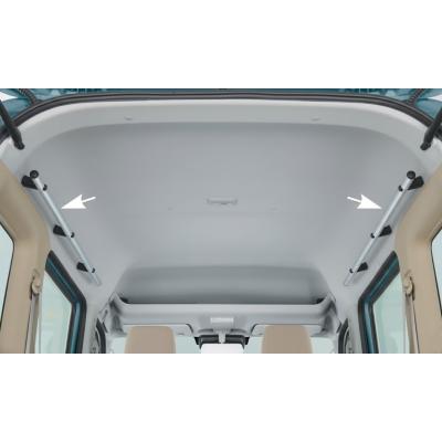 スズキエブリイワゴン マルチルーフバー（車内収納用品）｜インテリア