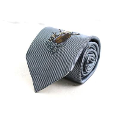 希少【ドミニクフランス】シルクネクタイ 刺繍デザイン 240002068641_s.jpg