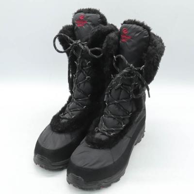 Hawkins Sports ブラック スノーブーツ☆24 Hawkins Sports ブラック スノーブーツ☆24