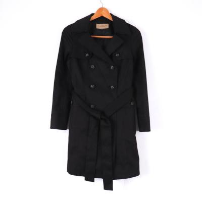 ボディドレッシング トレンチコート黒 PROPORTION BODY DRESSING レディーストレンチコート｜コート