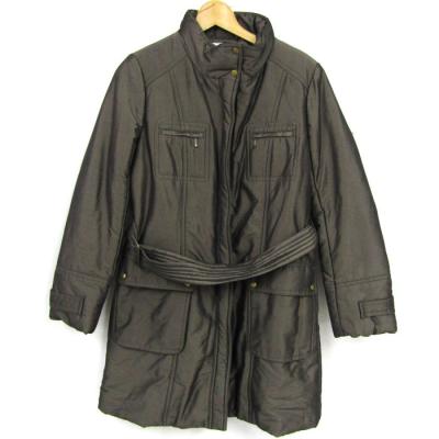 【新品】ダウンコート・アルファキュービック・黒 ロングダウンコート A/C DESIGN BY ALPHA CUBIC｜クロスプラス