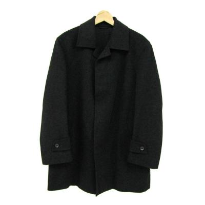 未使用 ダーバン キャメル 中綿ライナー ウールコート フード付き ブラック 未使用 ダーバン キャメル 中綿ライナー ウールコート フード付き
