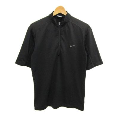 【新品未使用】Nike 半袖 ジップアップ ジャケット 黒・灰色 2XL NIKE ナイキ ジャケット メンズ アウター ジップアップ ナイキ