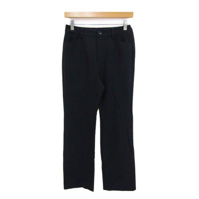 1回着用 B3 ビースリー ストレッチ ストレートパンツ 黒 34 今