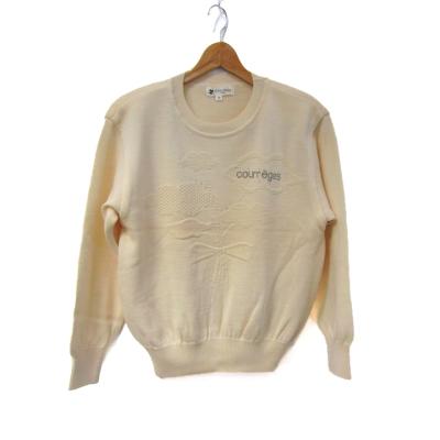 ヴィンテージ クレージュ♡サマーニット フランス製 ⭐️美品 送料無料 上品な透け感衿付サマーニット - ベルーナ【公式】