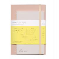 SUNNY LOG NOTE/サニーログノート shell pink  LSL-02 | 文具・文房具のKDM ヤフー店