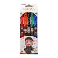 SPY×FAMILY/スパイファミリーサラサクリップ 0.5mm5色セット  JJ15-5C-SF | 文具・文房具のKDM ヤフー店