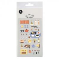 スワテリエ ステッカー my kitchen 韓国 シール 1165 | 文具・文房具のKDM ヤフー店