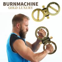 モニタリング バーンマシン ゴールドラグジュアリー BURMMACHINE 5.5-6.3kg 荷重変更可能 可変式 重さを変えられる 荷重バー2個付 筋トレ メーカー直送 | ケゴマル