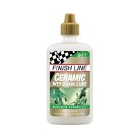 FINISH LINE フィニッシュライン Ceramic Wet Chain Lube セラミック ウエット チェーン ルーブ 120mlボトル 潤滑剤 TOS06602 | KeiG BIKE SHOP