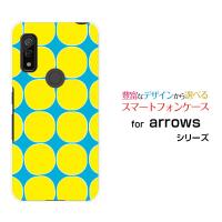 arrows We F-51B FCG01 アローズ ウィー スマホ ケース/カバー ドット(イエロー) カラフル ポップ 水玉 黄色 水色 | 携帯問屋 Yahoo!店