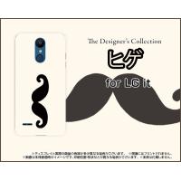 LG it LGV36 au スマホ ケース/カバー ヒゲ モノトーン ひげ 髭 イラスト 黒 白 | 携帯問屋 Yahoo!店