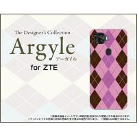 ZTE a1 ZTG01 ゼットティーイー エーワン TPU ソフトケース/ソフトカバー Argyle(アーガイル) type006 あーがいる 格子 菱形 チェック | 携帯問屋 Yahoo!店