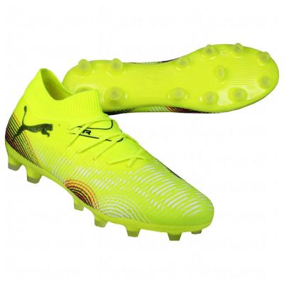 プーマ(PUMA) サッカースパイク 107505-01 25.5センチ PUMA プーマ ウルトラ アルティメット HG/AG(ホワイト×レッド