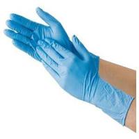 ニトリル使い切り手袋　ロング　粉無　ブルー　２０３８　Ｍ　１００枚×20個セット | ケンコージョイ
