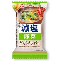 減塩いつものおみそ汁　野菜　10．1g×10 | ケンコージョイ