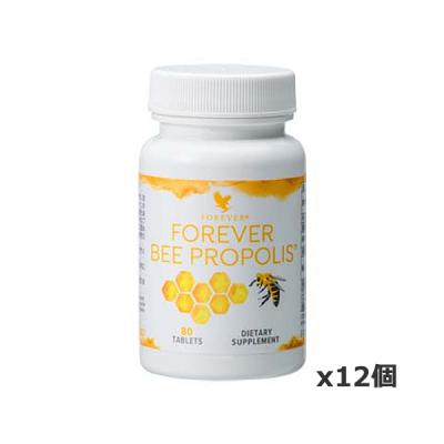 フォーエバー  プロポリス12本 12個セット】フォーエバー ビープロポリス 80粒×12コ [ミツバチ