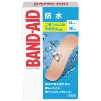 Kenvue(ケンビュー) BAND-AID バンドエイド 救急絆創膏 防水 Mサイズ 20枚(ばんそうこう) | ケンコーエクスプレス2号店