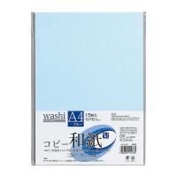 [マルアイ]コピー和紙 A4 ブルー 15枚パック カミ-P4AB | ケンコーエクスプレス2号店