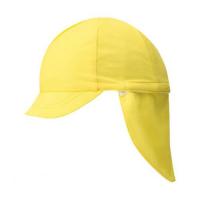 【ゆうパケット配送対象】FOOTMARK(フットマーク) フラップ付き体操帽子(取り外しタイプ) カラー:レモン 日よけ ぼうし 熱中症 紫外線 体育 101215(ポスト投函 | ケンコーエクスプレス2号店